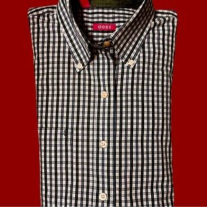 Izod Long sleeve Button Down Collar Shirt  Large